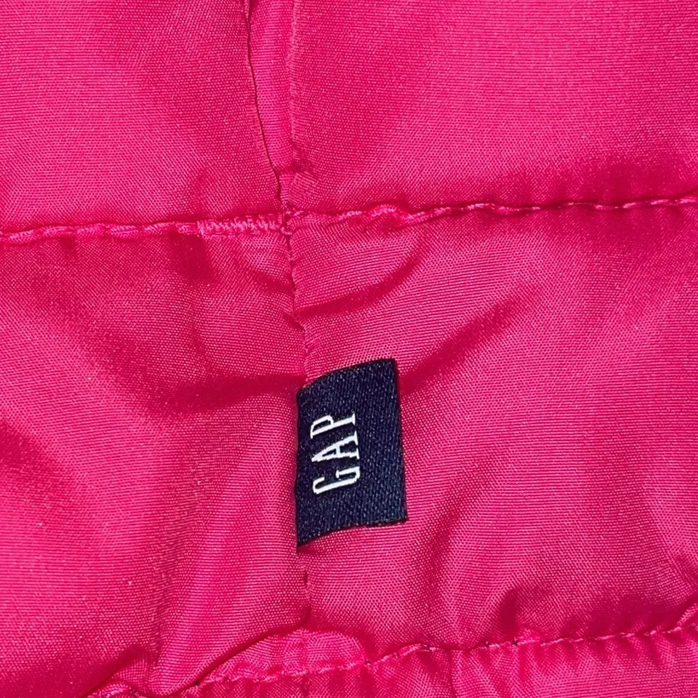 GAP reversible pink blue dots jacket 4 Toddler